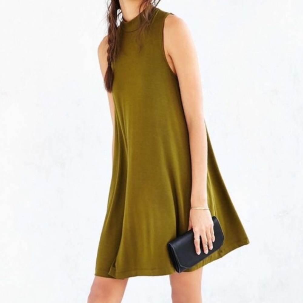 Green Silence + Noise Swing Dress